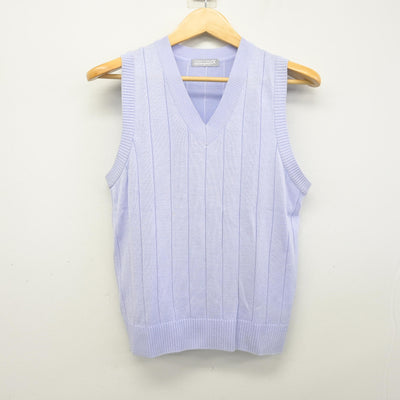 【中古】神奈川県 幸高等学校 女子制服 2点 (ニット・ニットベスト) sf104154