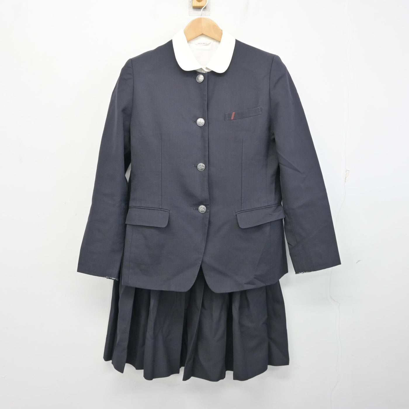 【中古】広島県 広島高等学校 女子制服 3点 (ブレザー・シャツ・スカート) sf104156