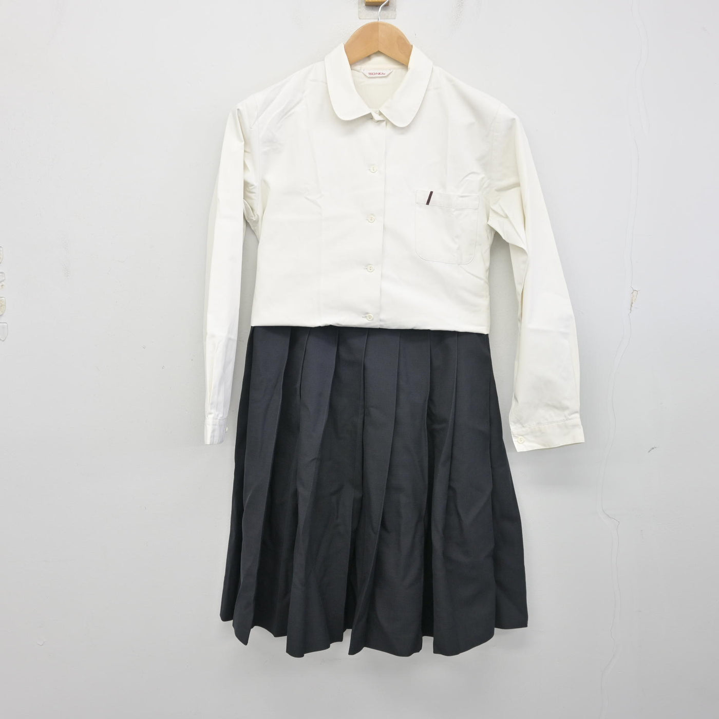 【中古】広島県 広島高等学校 女子制服 3点 (ブレザー・シャツ・スカート) sf104156