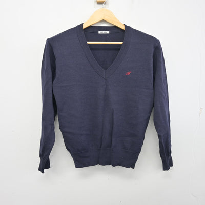 【中古】広島県 広島高等学校 女子制服 2点 (ニット・シャツ) sf104158