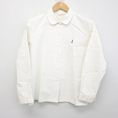 【中古】広島県 広島高等学校 女子制服 2点 (ニット・シャツ) sf104158