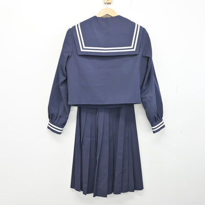 【中古】香川県 綾歌中学校 女子制服 3点 (セーラー服・スカート) sf104160