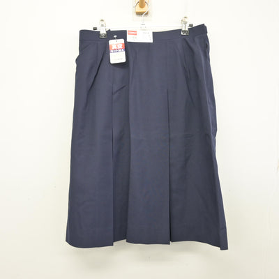 【中古】千葉県 千城台南中学校 女子制服 2点 (ベスト・スカート) sf104168
