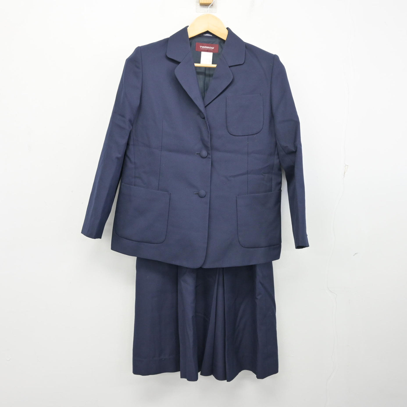 【中古】千葉県 千城台南中学校 女子制服 2点 (ブレザー・スカート) sf104169