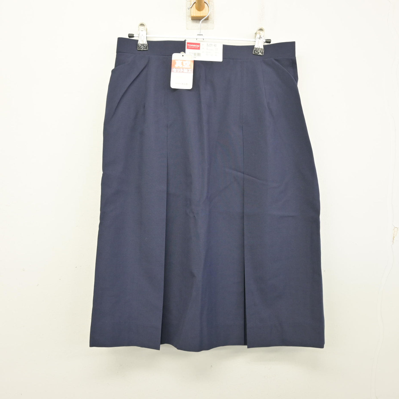 【中古】千葉県 千城台南中学校 女子制服 2点 (ベスト・スカート) sf104170