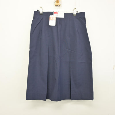 【中古】千葉県 千城台南中学校 女子制服 2点 (ベスト・スカート) sf104170