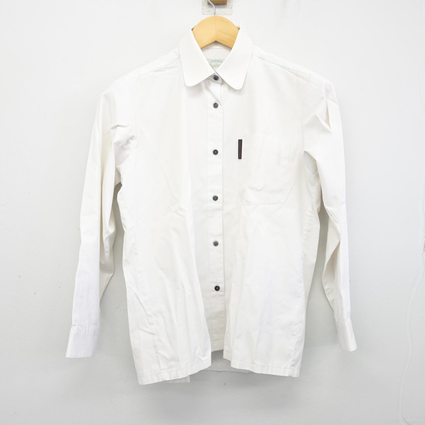 【中古】岡山県 倉敷南高等学校 女子制服 3点 (ニットベスト・シャツ・スカート) sf104176