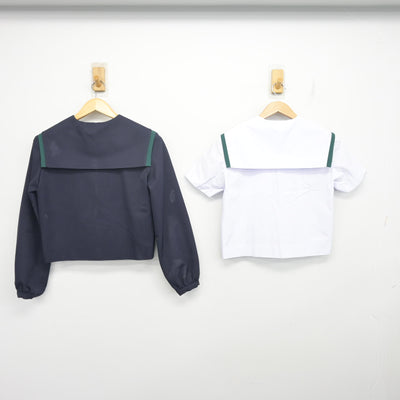 【中古】沖縄県 コザ高等学校 女子制服 2点 (セーラー服・セーラー服) sf104215