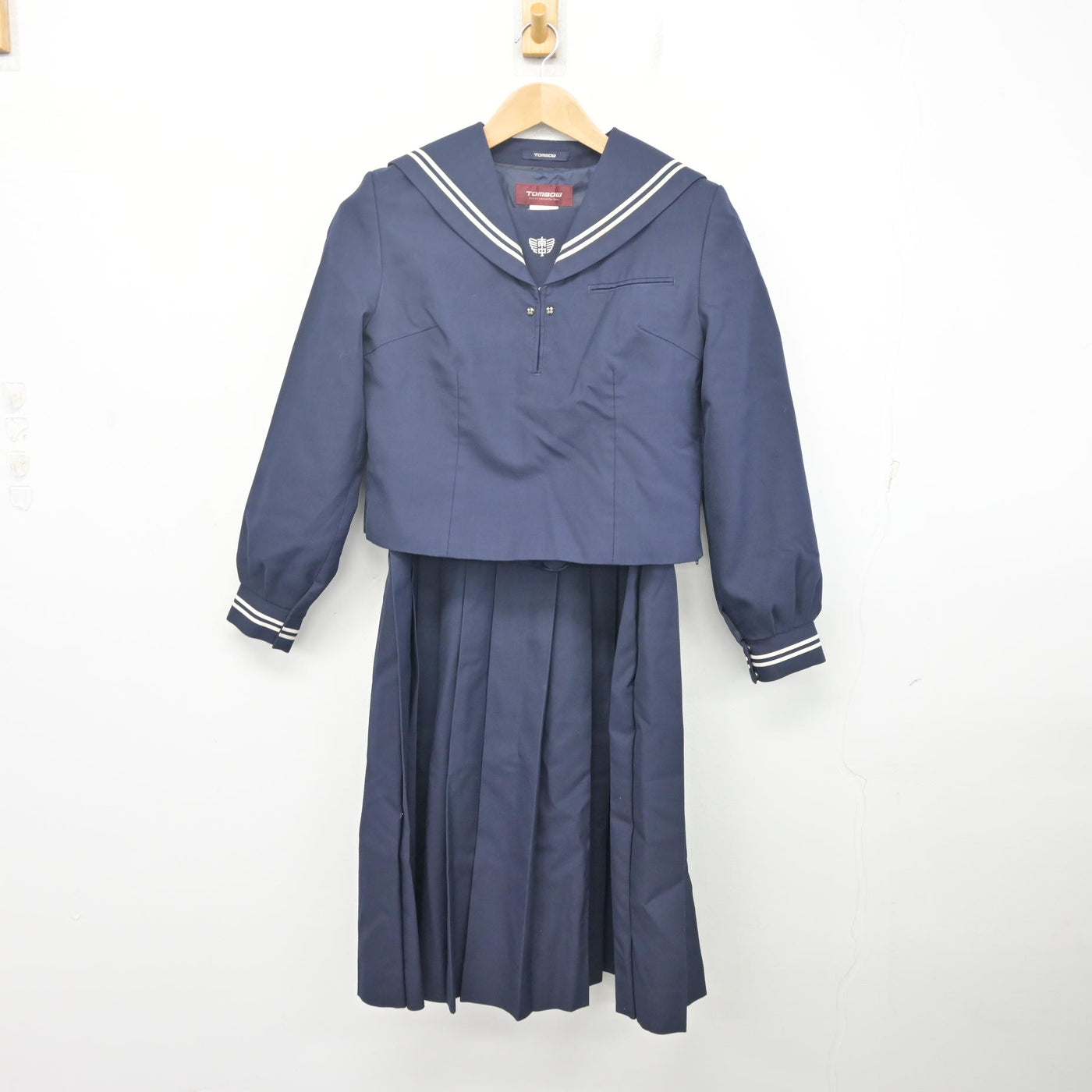 【中古】千葉県 小金南中学校/旧制服 女子制服 2点 (セーラー服・ジャンパースカート) sf104232