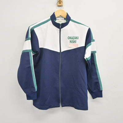 【中古】愛知県 岡崎西高等学校 女子制服 3点 (ジャージ 上・体操服 下・ジャージ 下) sf104251