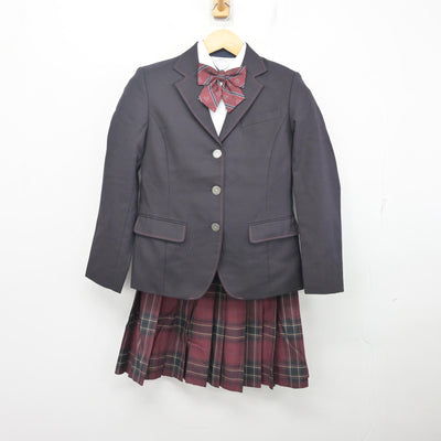 【中古】愛知県 惟信高等学校 女子制服 4点 (ブレザー・シャツ・スカート) sf104254