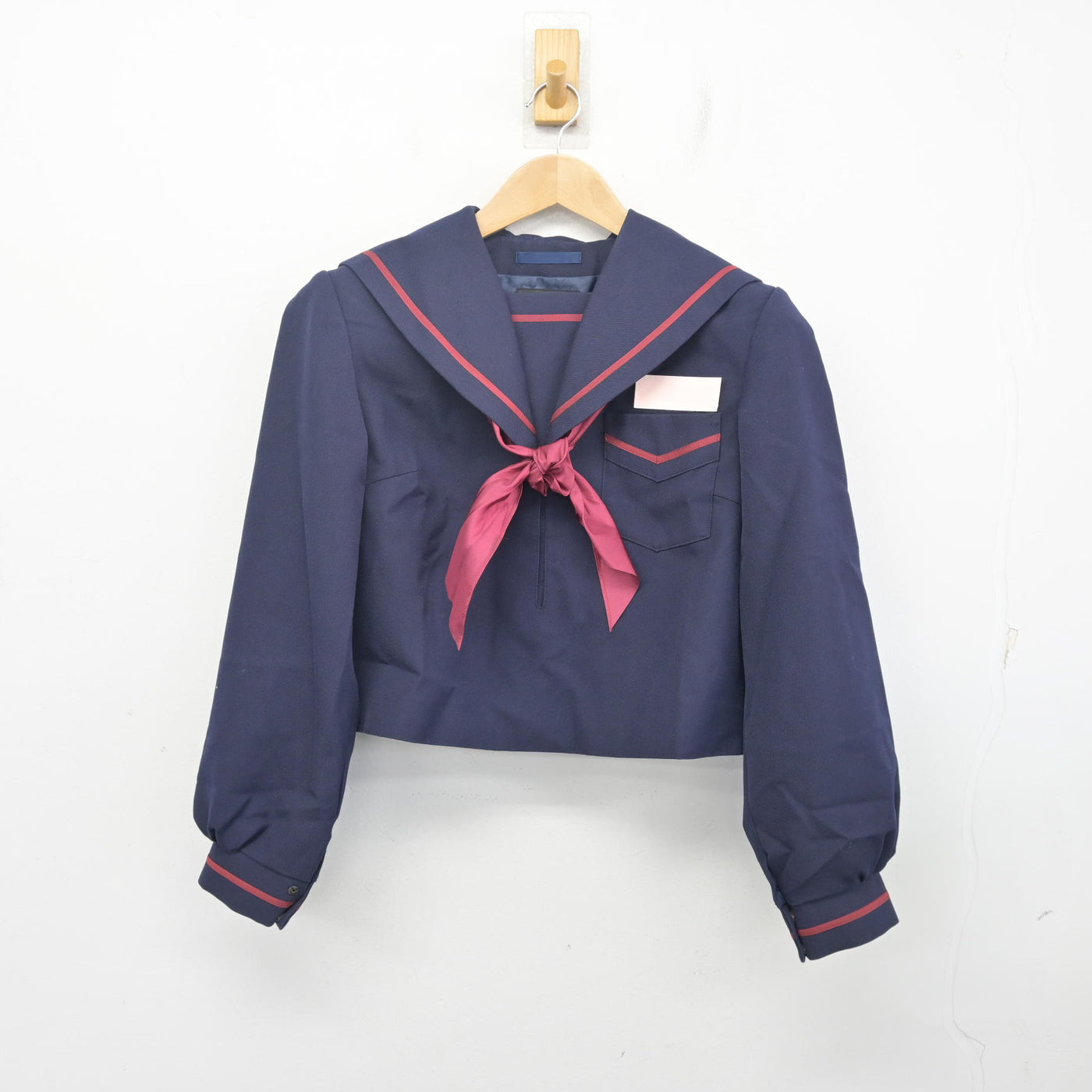 【中古】宮崎県 妻中学校 女子制服 3点 (セーラー服・スカート) sf104261