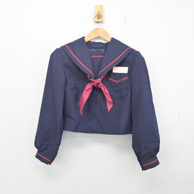 【中古】宮崎県 妻中学校 女子制服 3点 (セーラー服・スカート) sf104261
