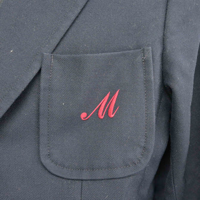 【中古】京都府 松尾中学校 女子制服 2点 (ブレザー・スカート) sf104271