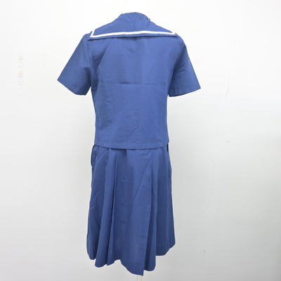 【中古】熊本県 熊本信愛女学院高等学校 女子制服 3点 (セーラー服・スカート) sf104284