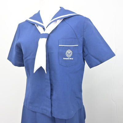 【中古】熊本県 熊本信愛女学院高等学校 女子制服 3点 (セーラー服・スカート) sf104284