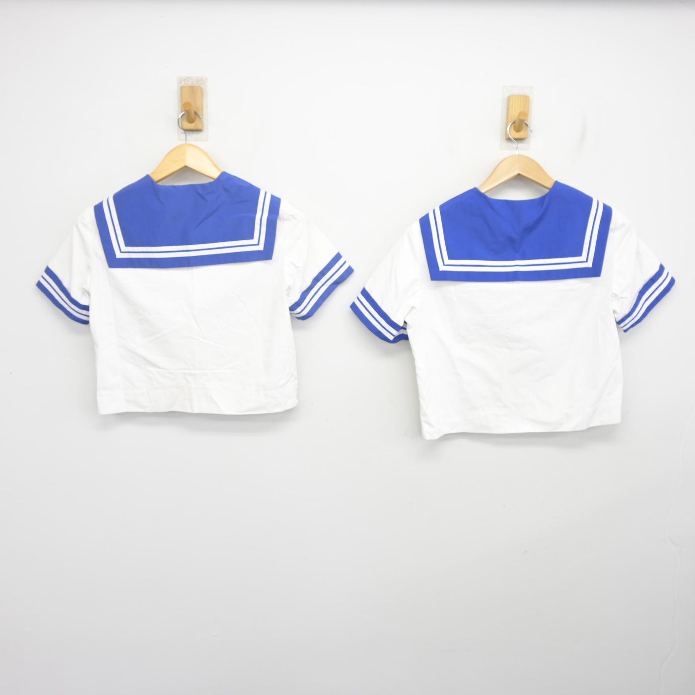 【中古】熊本県 託麻中学校 女子制服 4点 (セーラー服・セーラー服・スカート) sf104334