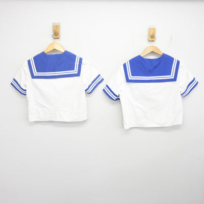 【中古】熊本県 託麻中学校 女子制服 4点 (セーラー服・セーラー服・スカート) sf104334
