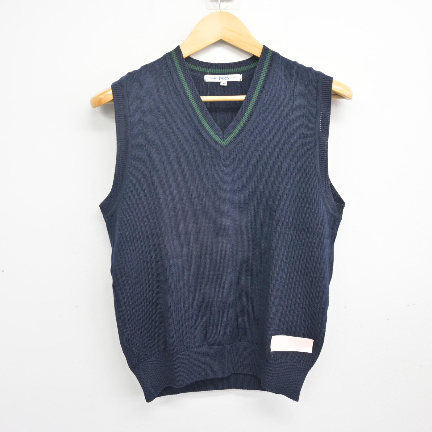 【中古】神奈川県 横浜創英高等学校 女子制服 2点 (ニットベスト・スカート) sf104347