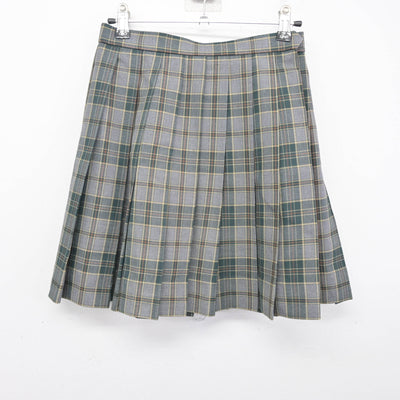 【中古】神奈川県 横浜創英高等学校 女子制服 2点 (ニットベスト・スカート) sf104347