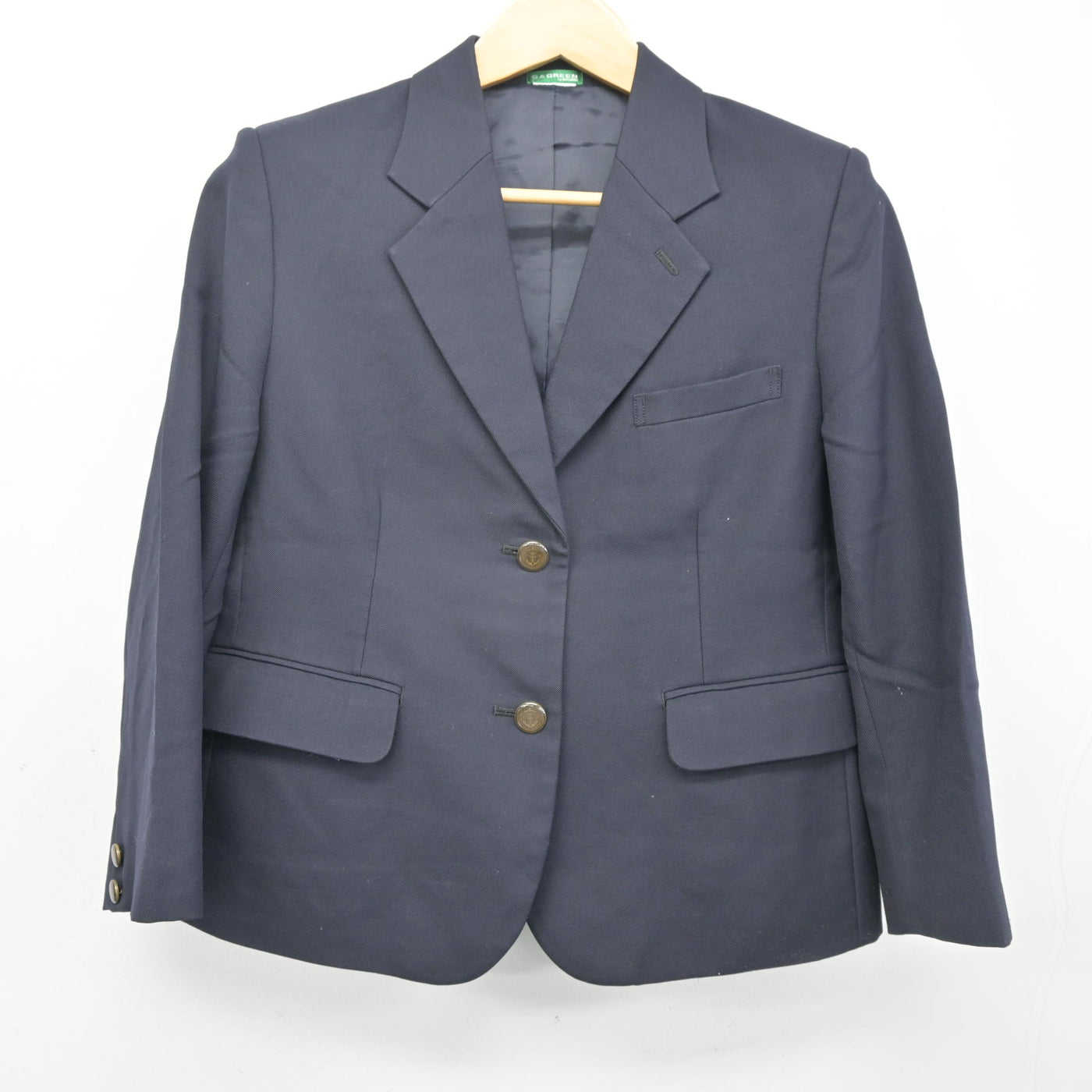 【中古】神奈川県 鶴見中学校 女子制服 4点 (ブレザー・スカート) sf104348