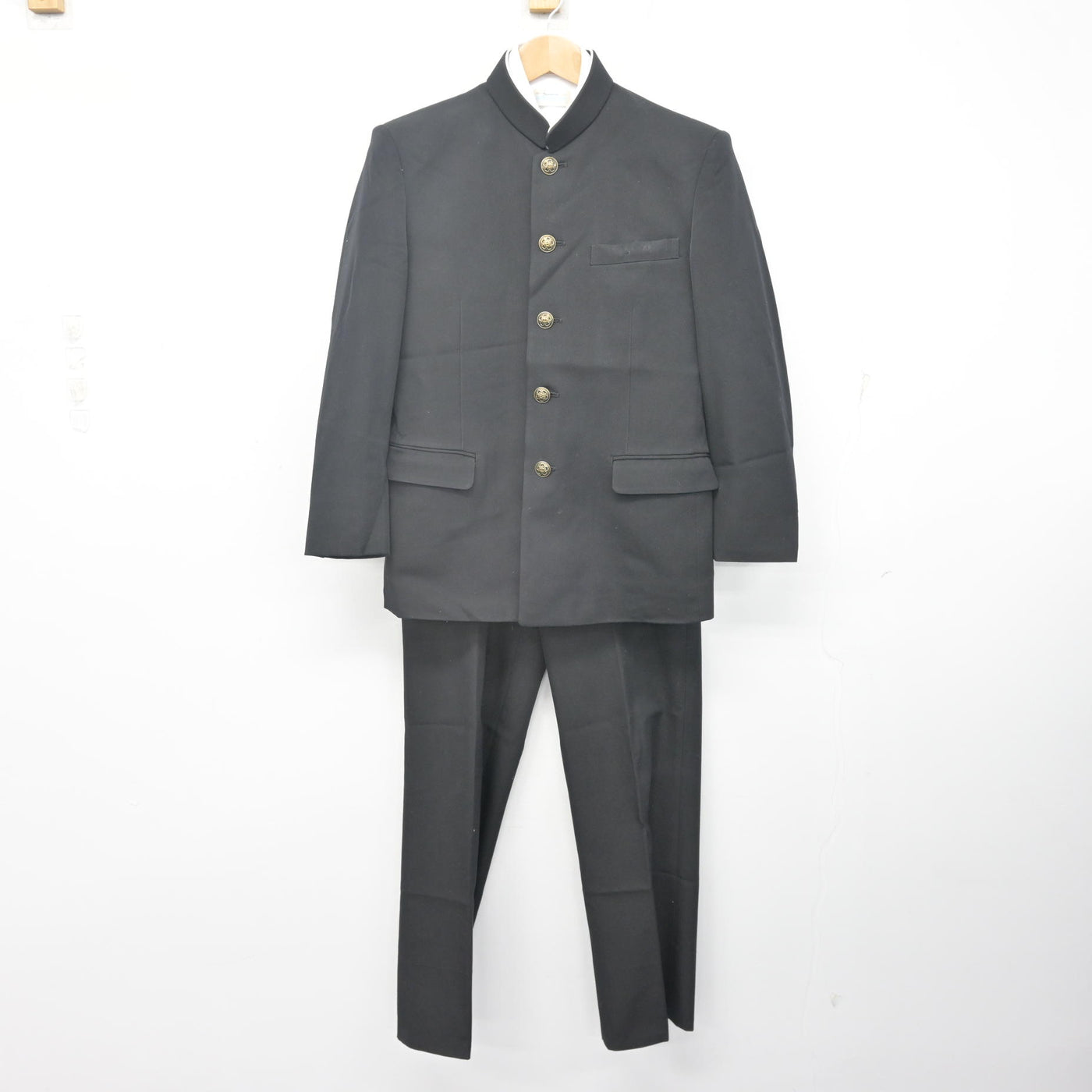 中古】愛知県 桜山中学校/旧制服 男子制服 4点 (学ラン・シャツ