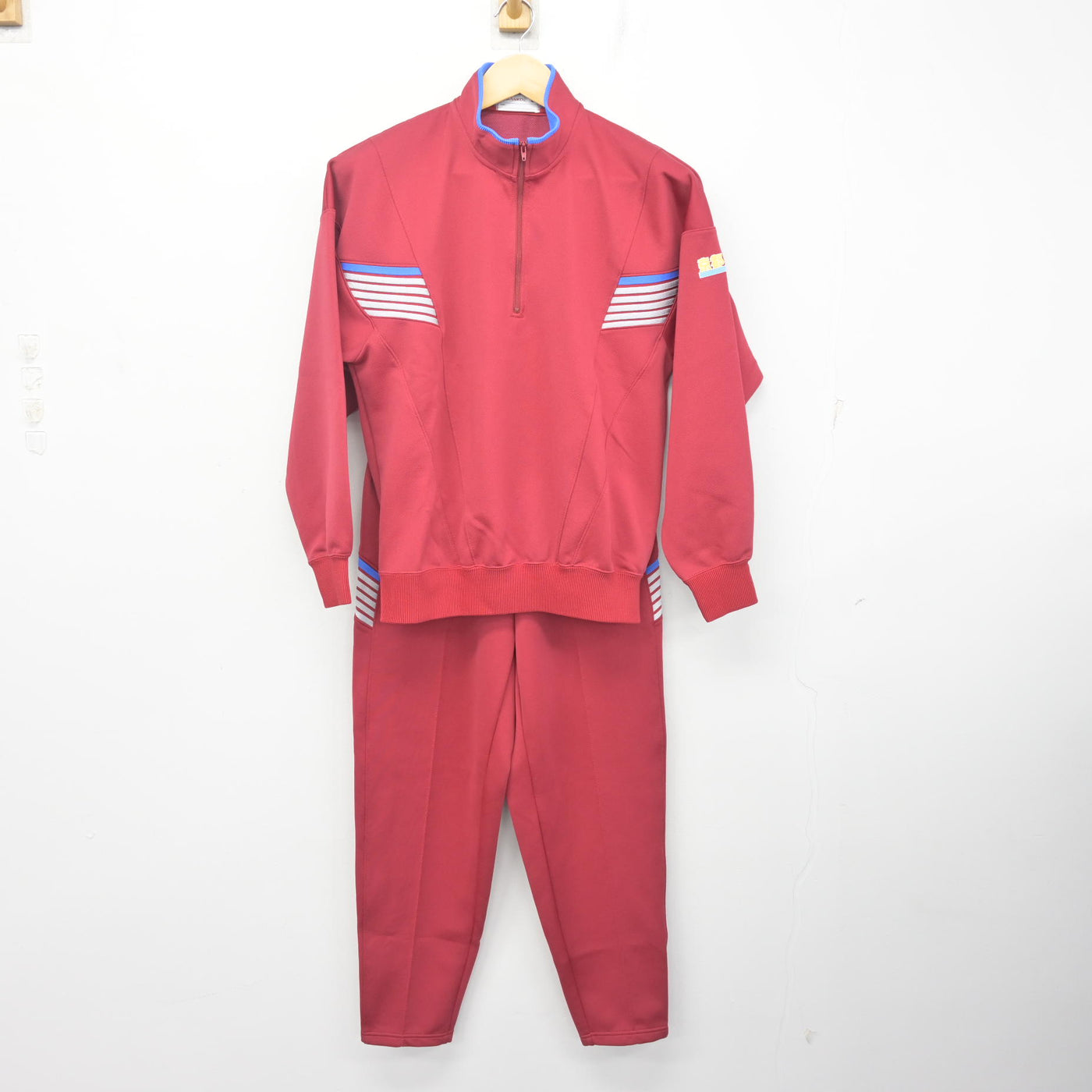 中古】京都府 京都芸術高等学校 女子制服 3点 (ジャージ 上・体操服 上