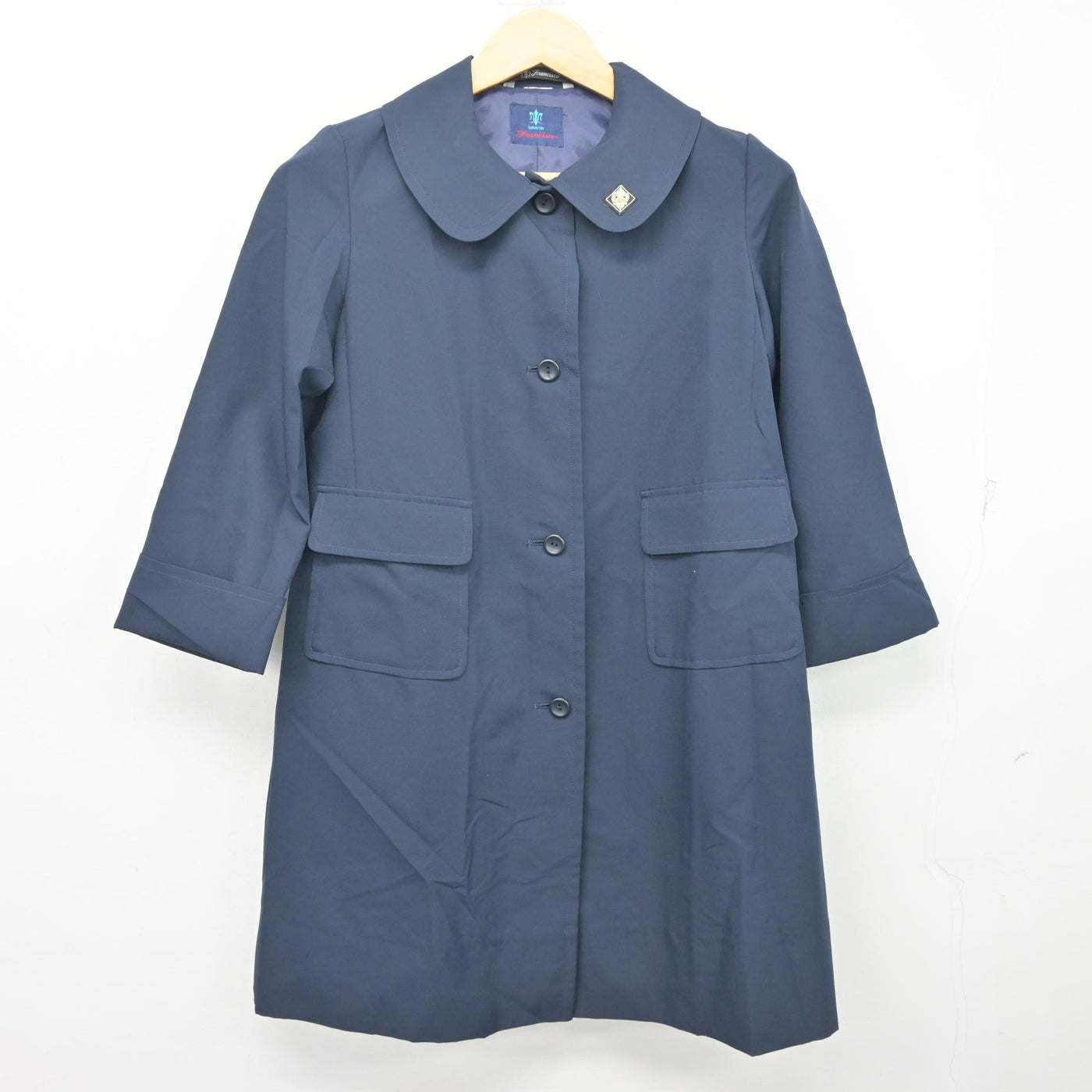 【中古】神奈川県 湘南白百合学園中学校 女子制服 1点 (コート) sf104453