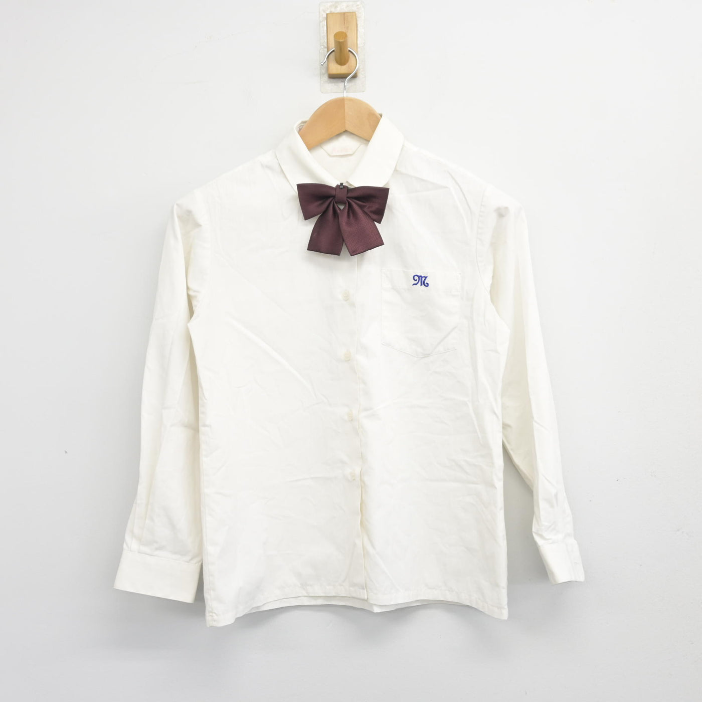 【中古】兵庫県 明石南高等学校 女子制服 4点 (ブレザー・シャツ・スカート) sf104637