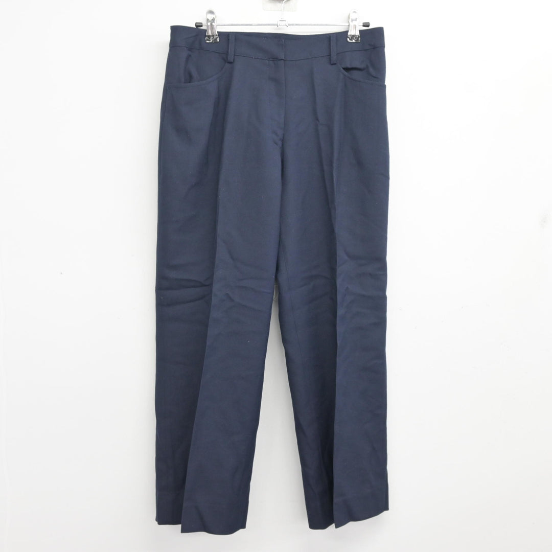 中古】埼玉県 伊奈学園総合高等学校 女子制服 2点 (ニット・ズボン