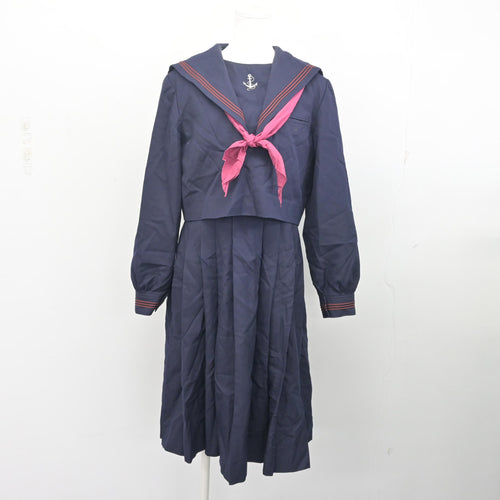 中古】神奈川県 北鎌倉女子学園中学校・高等学校 女子制服 1点 (コート