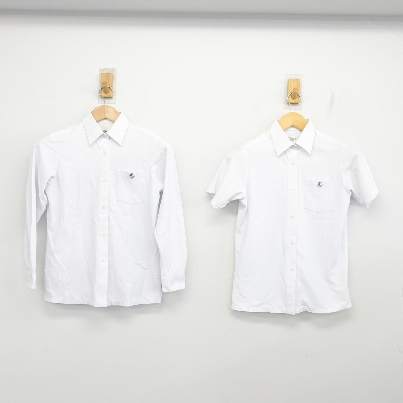 中古】愛知県 春日井工科高等学校 女子制服 2点 (シャツ) sf104675 