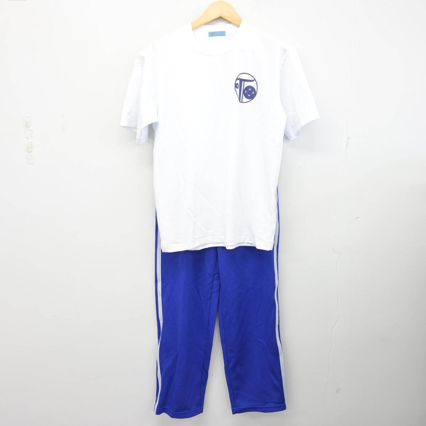 中古】群馬県 高崎高等特別支援学校 男子制服 3点 (ジャージ 上・体操