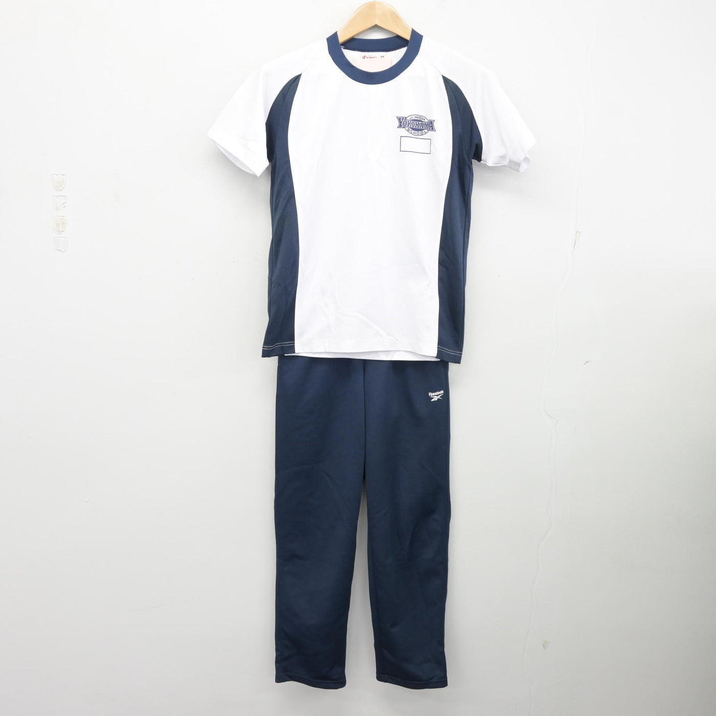 中古】高知県 横浜中学校 女子制服 2点 (体操服 上・ジャージ 下