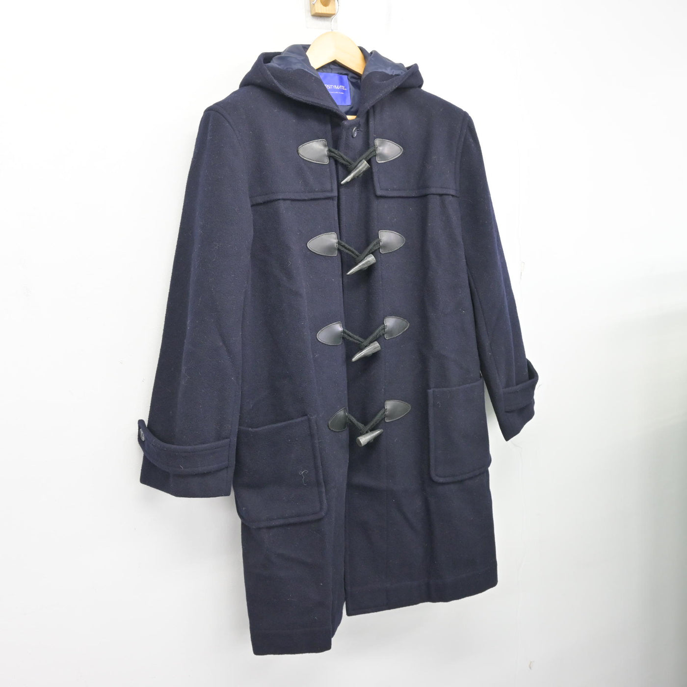 中古】鹿児島県 鹿児島育英館高等学校 女子制服 1点 (コート) sf104983