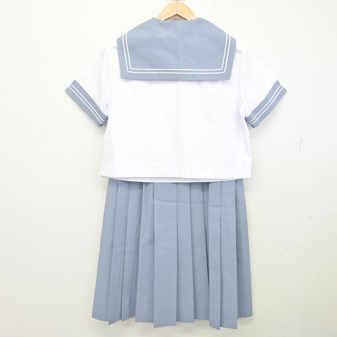 中古】熊本県 菊池南中学校 女子制服 3点 (セーラー服・スカート