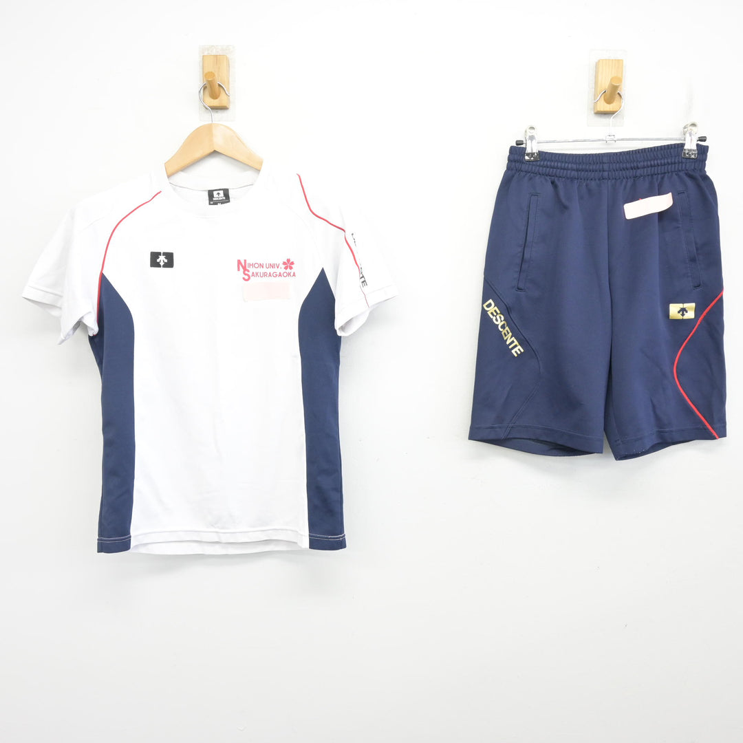 中古】東京都 日本大学櫻丘高等学校 女子制服 2点 (体操服 上・体操服