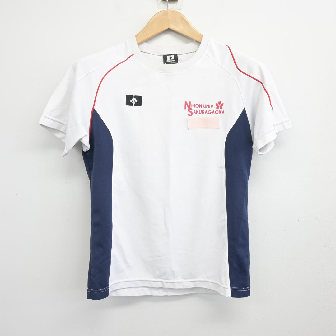 中古】東京都 日本大学櫻丘高等学校 女子制服 2点 (体操服 上・体操服