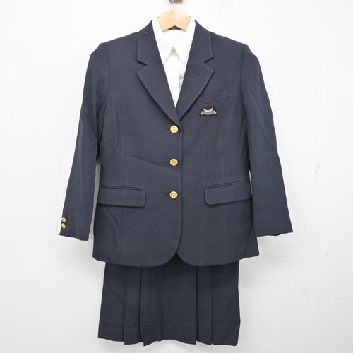 中古】沖縄県 南部農林高等学校 男子制服 4点 (ブレザー・ニットベスト