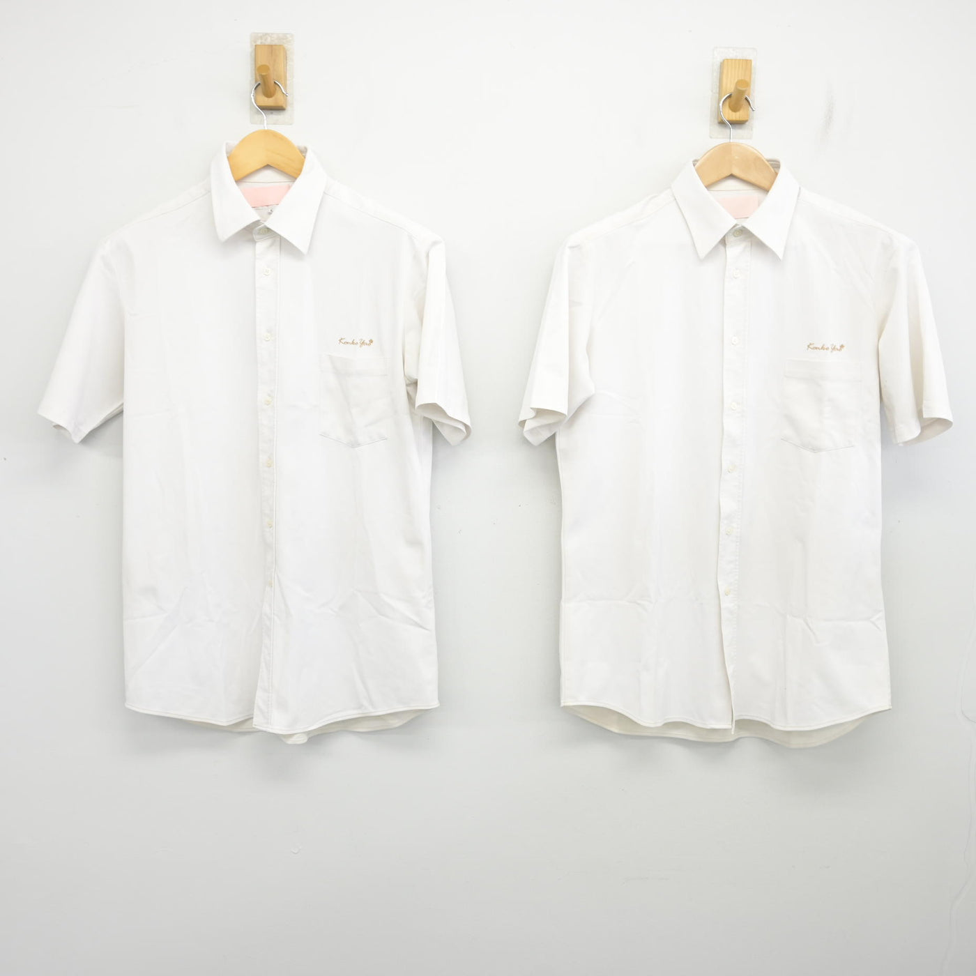 中古】大阪府 金光八尾高等学校 男子制服 2点 (シャツ) sf105097 