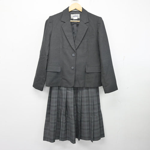 中古】愛媛県 今治南高等学校 女子制服 4点 (ブレザー・シャツ