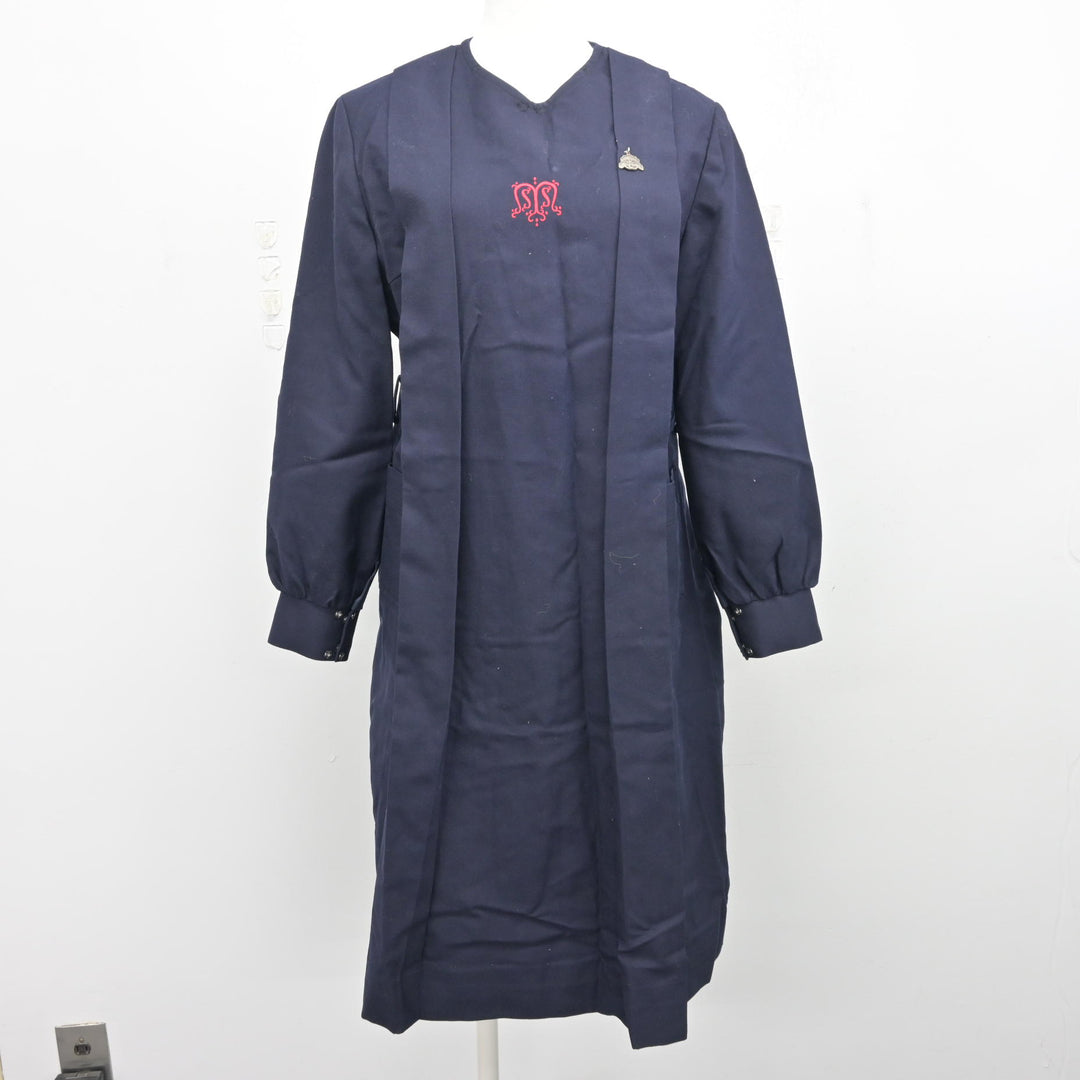 中古】兵庫県 松蔭高等学校 女子制服 2点 (ワンピース) sf105207