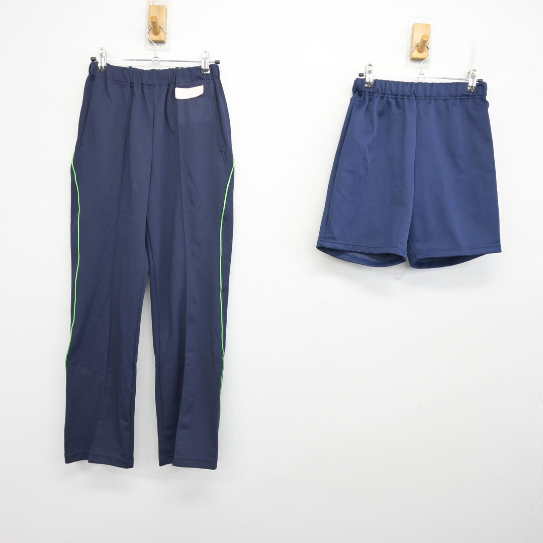 中古】福岡県 城西中学校 女子制服 3点 (ジャージ 上・体操服 下