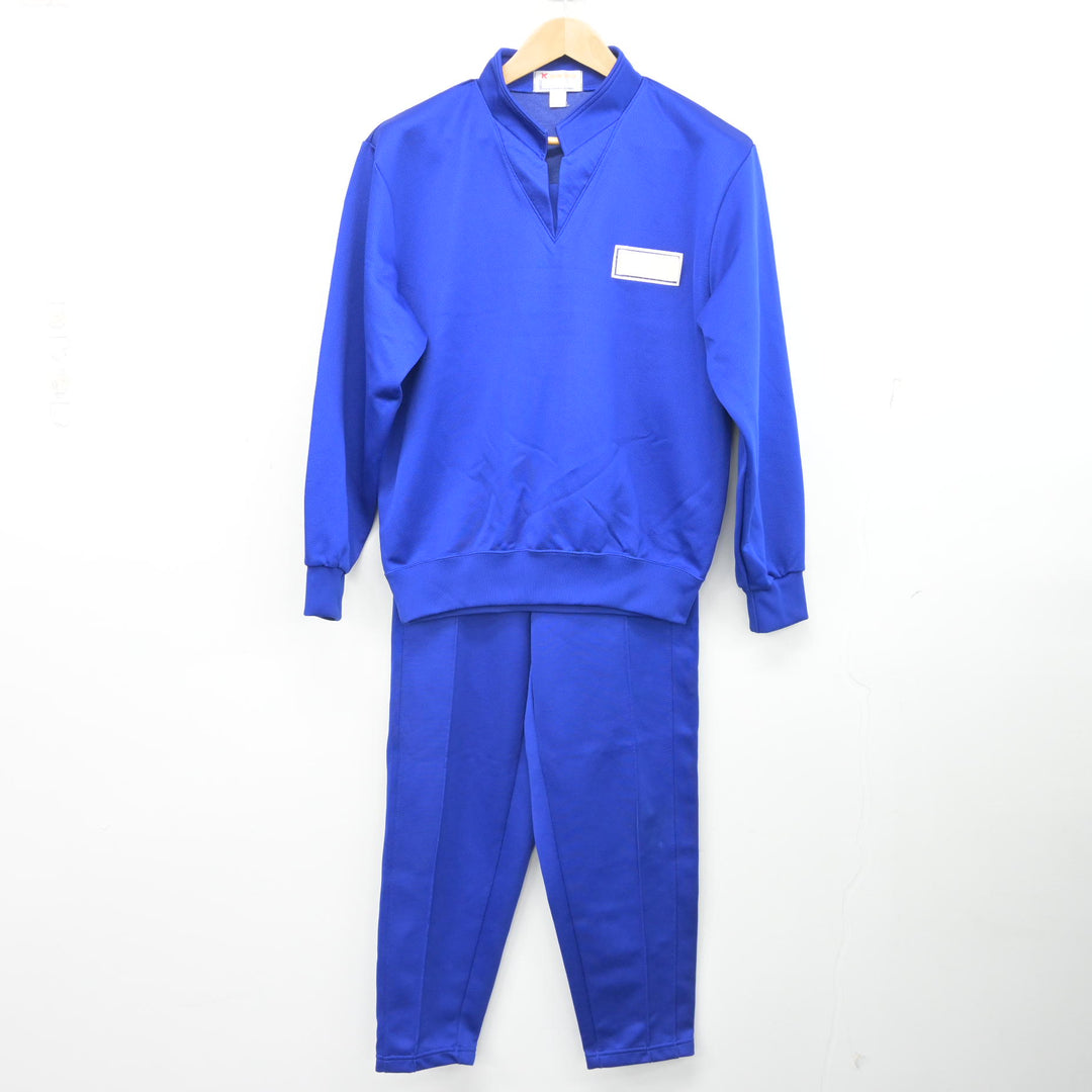 中古】埼玉県 越谷市立新栄中学校 女子制服 3点 (ジャージ 上
