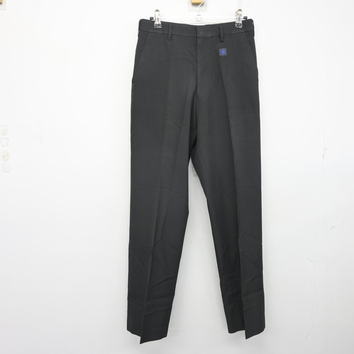 安佐南中学校 制服 男子ズボン 中古】広島県 安佐中学校/旧制服 男子制服 2点 (シャツ・ズボン