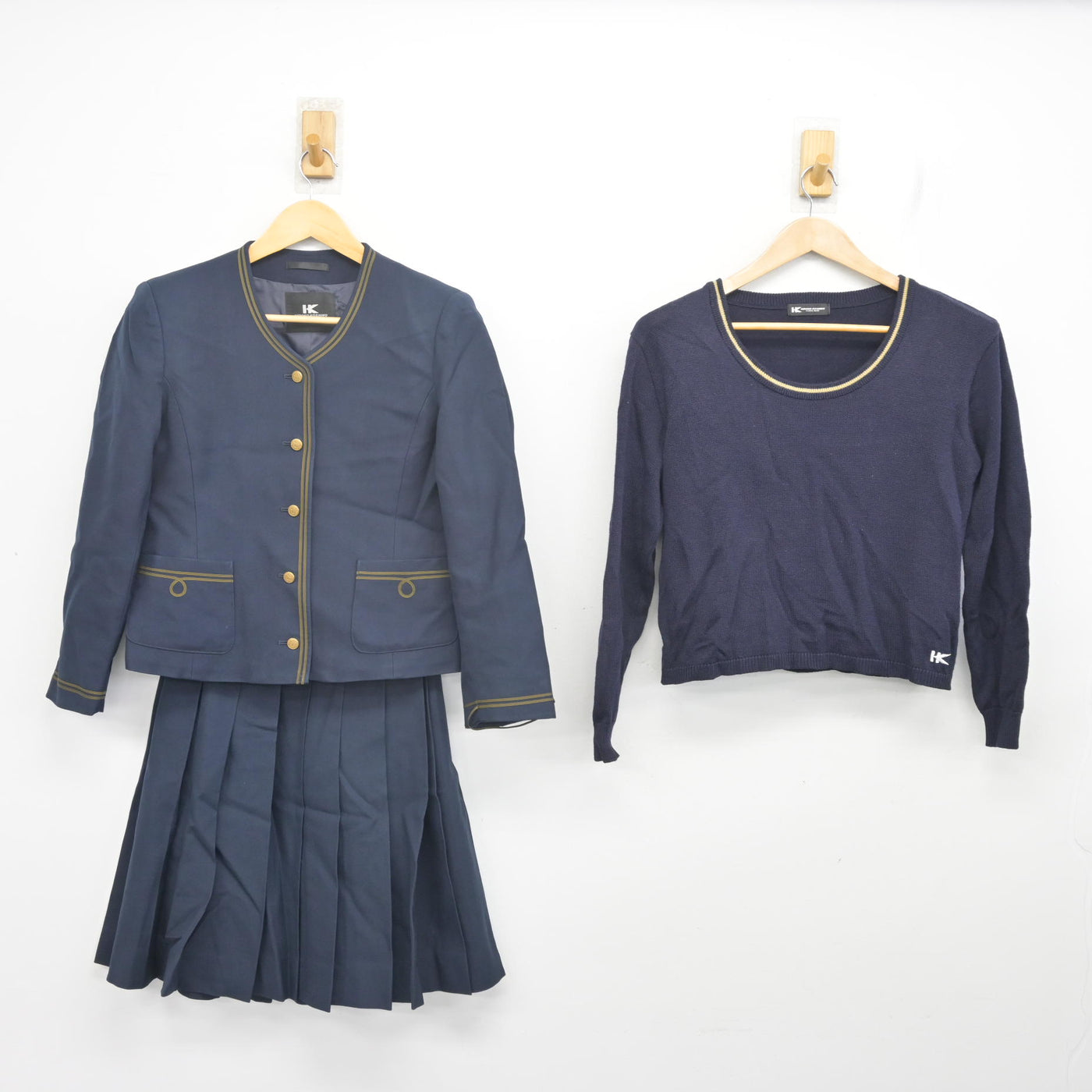 中古】大分県 平松学園 大分東明高等学校 女子制服 3点 (ブレザー