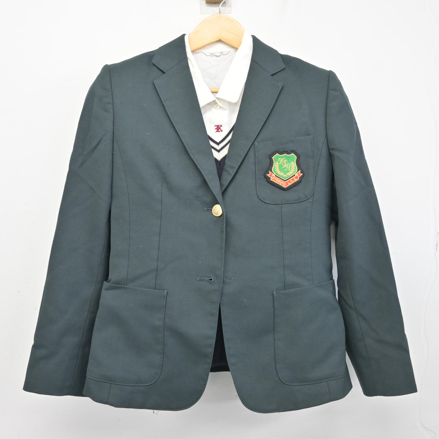 旭東中学校制服セット（男子） 中古】大阪府 旭東中学校 男子制服 5点 (ブレザー・ニットベスト