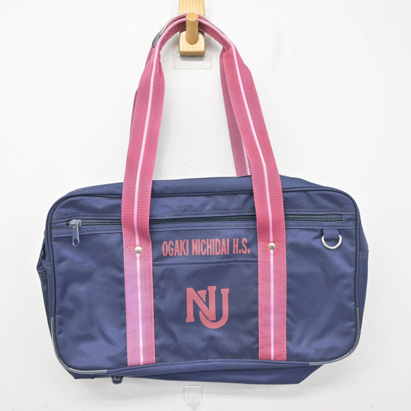 中古】岐阜県 大垣日本大学高等学校 女子制服 1点 (カバン) sf105705 