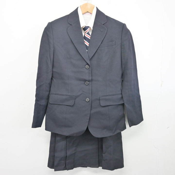 中古】宮城県 聖ウルスラ学院英智高等学校 女子制服 4点 (ブレザー 