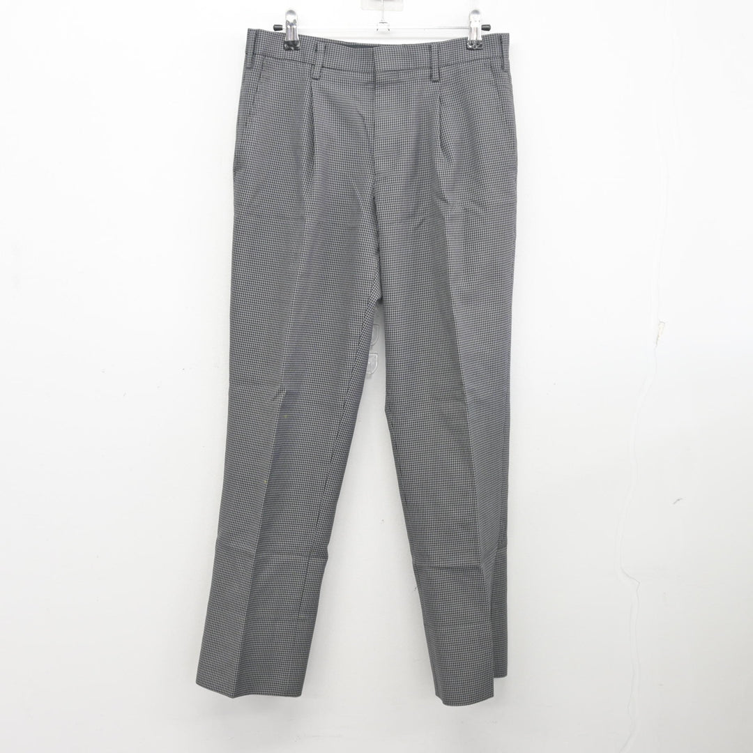 中古】愛知県 瀬戸工科高等学校 男子制服 4点 (ブレザー・シャツ